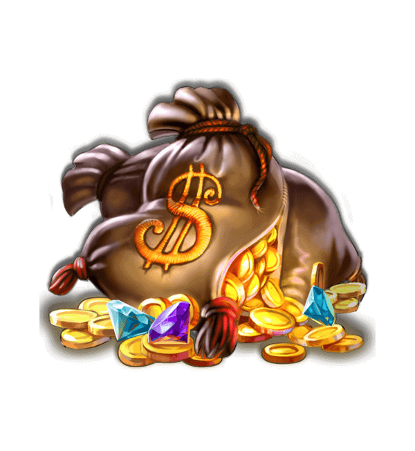 Coins and gems